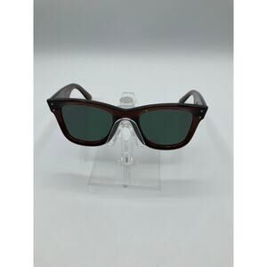 Pre-Owned Ray Ban RB R0502S Wayfarer Reverse Sunglasses- Brown Clear